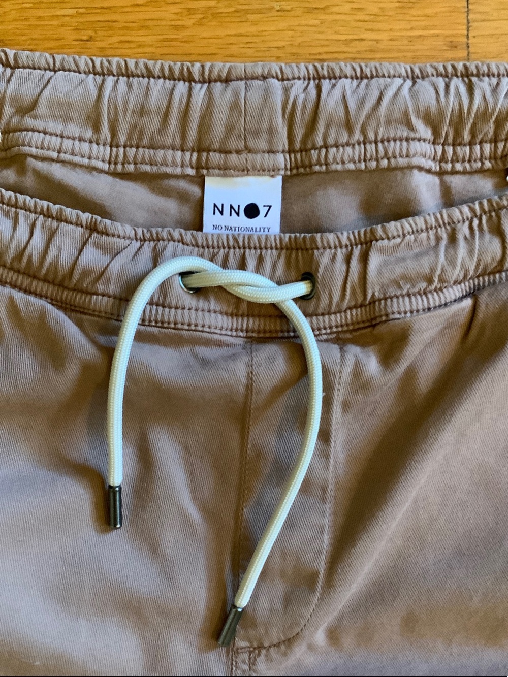 NO NATIONALITY Shorts Drawstring Men’s Small Tan Shorts NN07